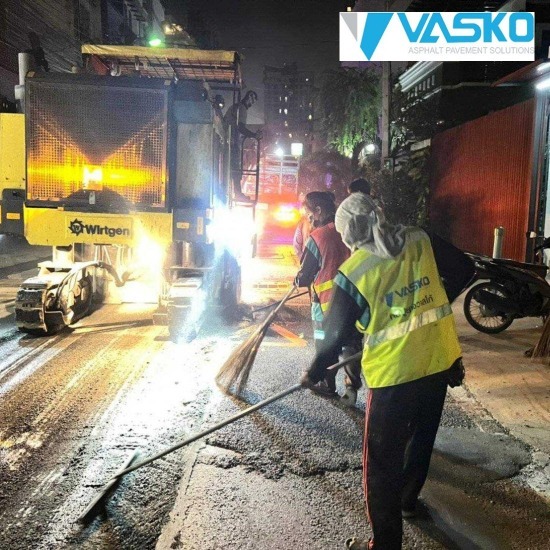 ผู้รับเหมางานถนน VASKO และผู้ผลิตจำหน่ายยางมะตอย - รับงานซ่อมถนนแอสฟัลท์คอนกรีต ถนนทรุด